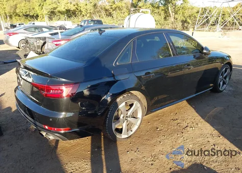 2018 Audi S4 3.0T Premium Plus z USA, uszkodzony, nr VIN WAUC4AF48JA200991